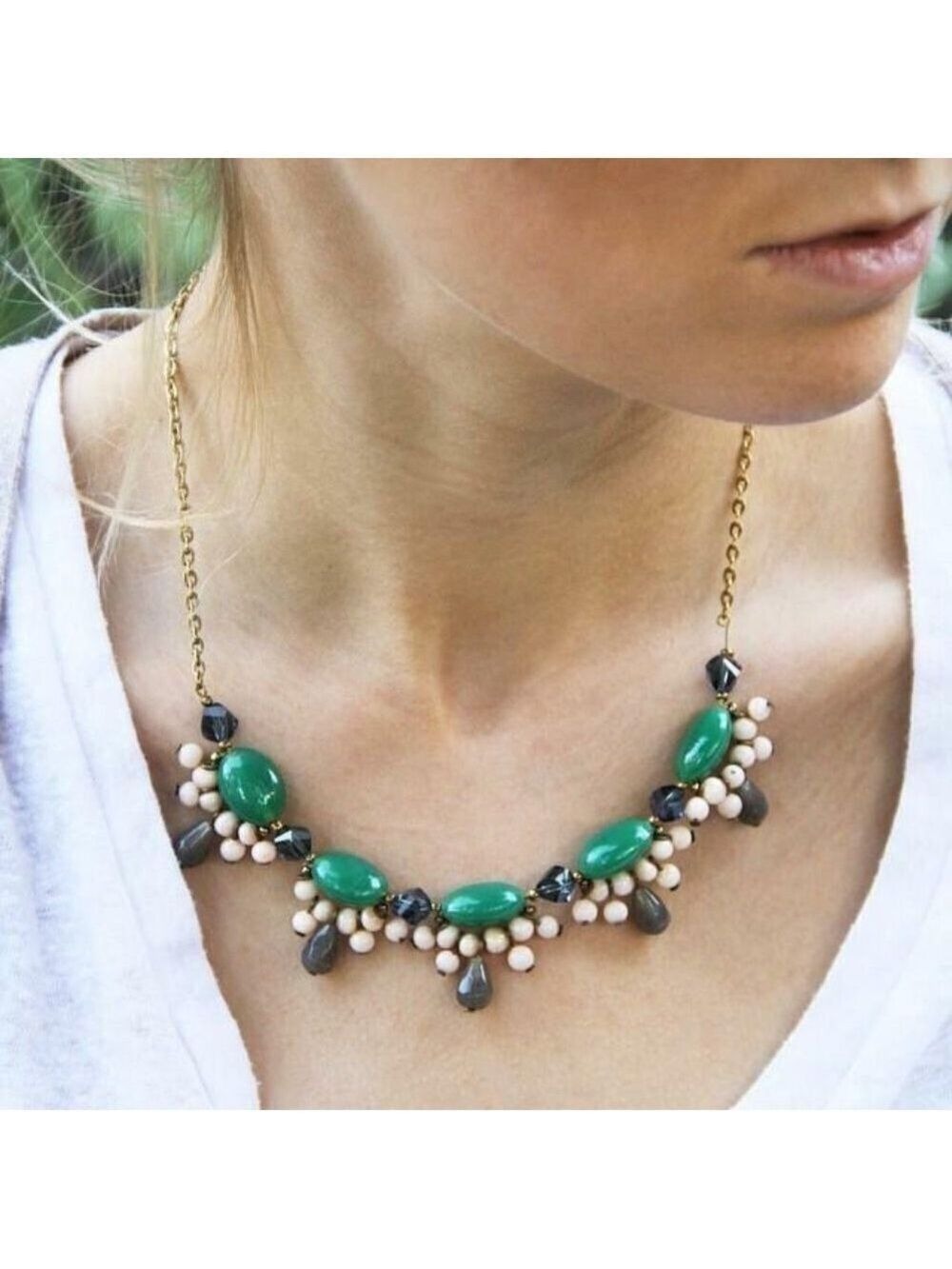 Jivana Necklace Handmade by Women Rescued from Trafficking